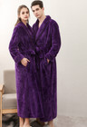 Ladies Womens Dressing Gown Luxury Winter Housecoat  Robe Bathrobe Long Fleece