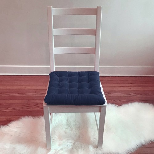  15 Zoll Quadratisch getuftete Plüsch Stuhlauflage/Kissen Küche Barhocker Esszimmer Raffhalter - Bild 118 von 181