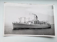 Vintage Antique RPPC Photo Postcard P & O LINE SS ORONSAY Ocean Cruise Ship