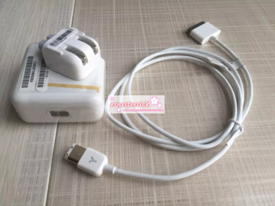 Power Adapter +30Pin to Firewire FW Charging Data Cable For Apple iPod 4th A1070