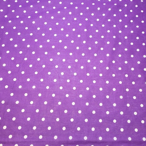 PEA PIN SPOT PUDSEY DOT FABRIC POLYCOTTON DRESS CRAFT QUILTING MATERIAL 44" - Picture 7 of 35