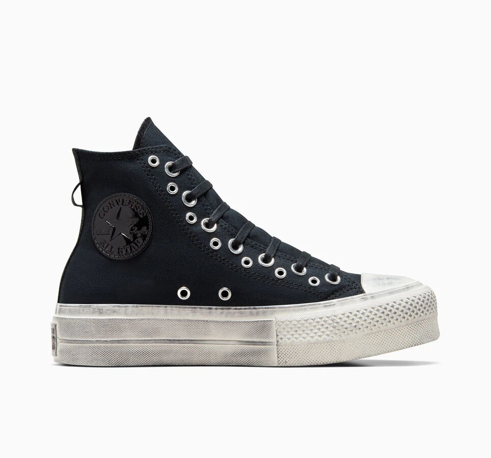 Converse Chuck Taylor All Star Lift HI Platform Punk A07679C Black