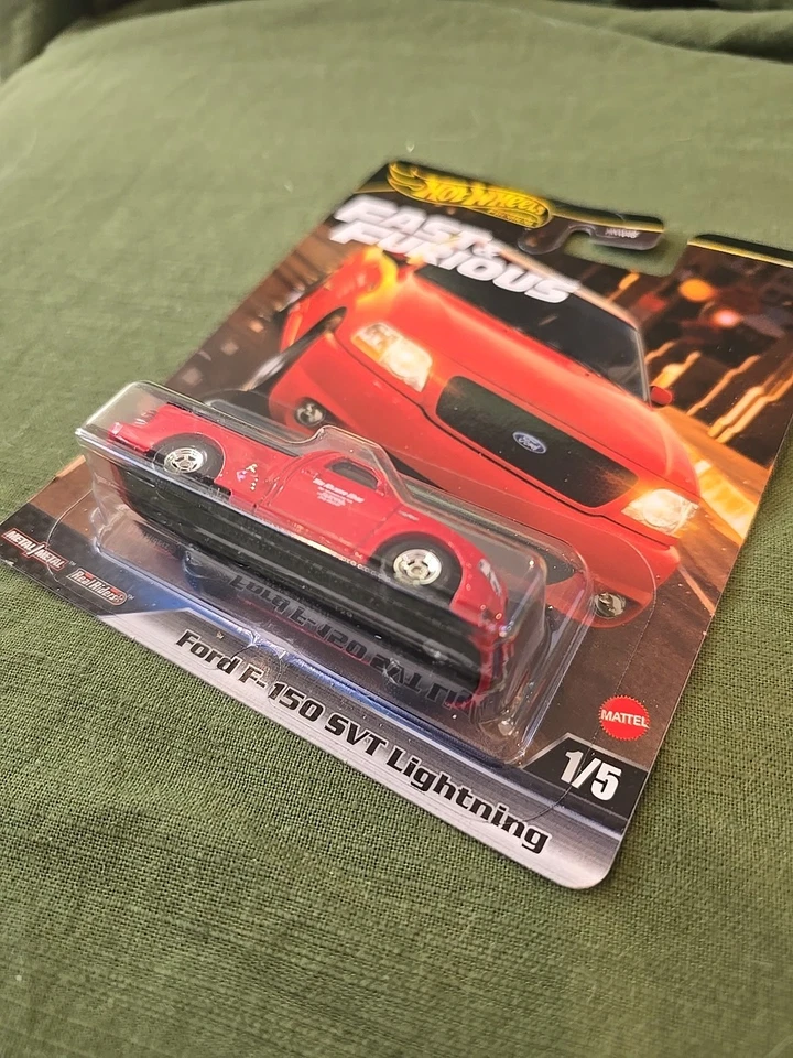 Ford F-150 SVT 1999 Lightning the Fast and the Furious coleccionable Hot Wheels Foto 2 de 4