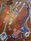 Native American Seed Beaded Necklace Medallion Vintage Dream Catcher And More  — photo 4