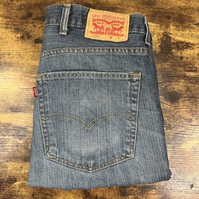 Levi's 550 Blue Jeans Pants Denim 52X32 #630