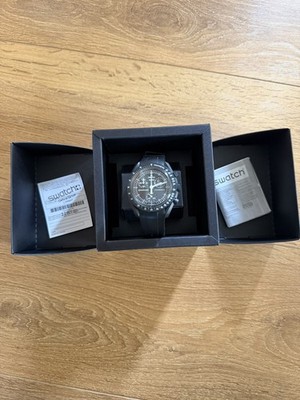 Swatch x Omega ''Mission to the Moon  Snoopy Edition|Rubber Band Included    