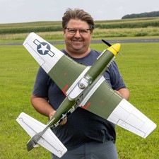 E-flite P-51D Mustang 1.0M PNP - Aeromodello Elettrico