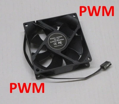 MARKENLOS 80 mm - Angenehm leiser PWM Lüfter, CPU - Kühler, Fan, Gehäuselüfter