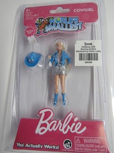 その他 WORLDS SMALLEST Barbie 1965 1992 Set/2 World's Smallest BARBIE Minis 1965 Astronaut, 1992