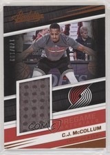 2017-18 Panini Absolute Pre-Game Materials 170/199 CJ McCollum #PG-CJM 0l2q