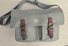 'Troop London'  classic messenger bag, model TRP0210  .  Pre-owned