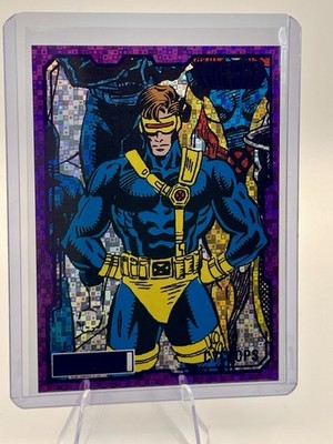 2024 Marvel Allegiance The Infinity Trilogy CYCLOPS PURPLE BOX /99 Upper Deck