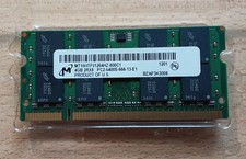 1x 4GB Micron DDR2 RAM PC2-6400S SO-DIMM 800M...
