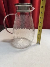 glass pitcher with lid Handle CP
