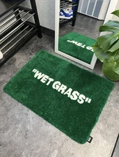 Wet Grass Rug - Tufted Hypebeast Decor - Handmade & Premium - 32 * 20in (80 *