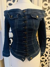 Plein Sud Korsage- Jacke Carmen 32/34 Elastische Jans Tailliert Top Zustand