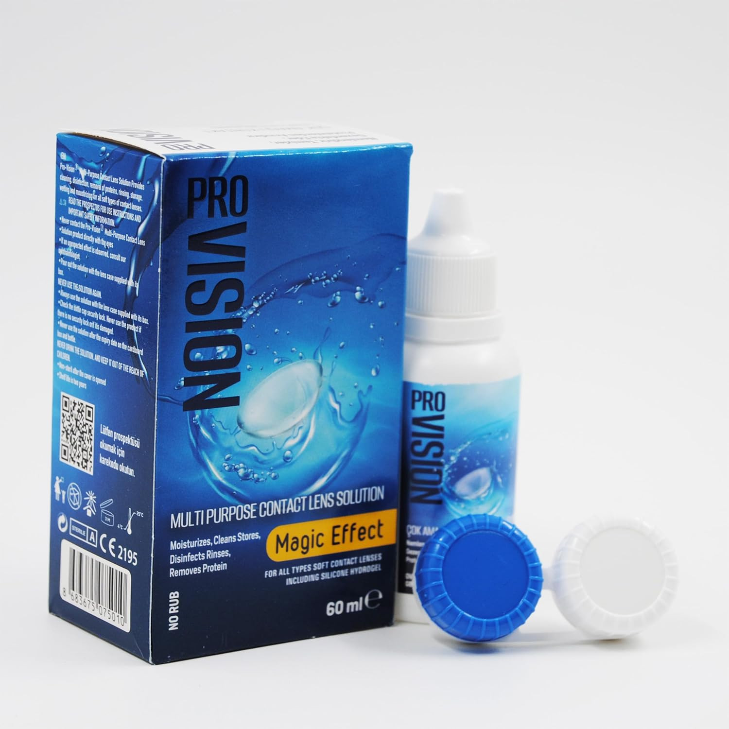Contact Lens Liquid: Pro-Vision All-in-One Multi-Purpose Solution for Cleaning, 