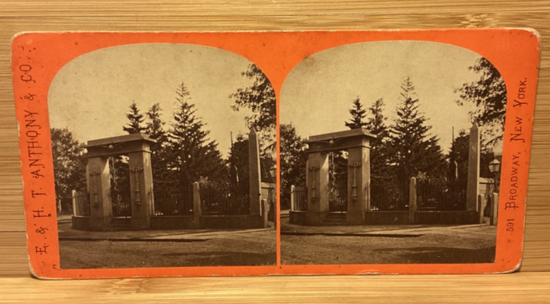 C. 1870s E. & H.T. Anthony & Co. Stereoview Of Touro Jewish Synagogue - Newport