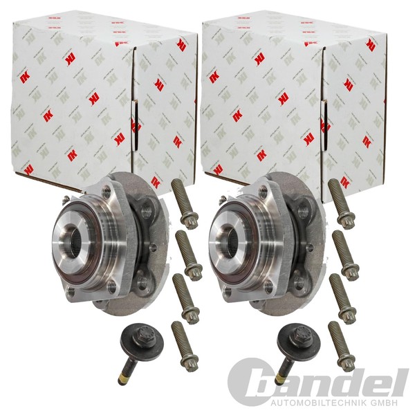 2X NK RADLAGER-SATZ Vorne Passend FÜR Volvo C70 S70 V70 Links+Rechts-image
