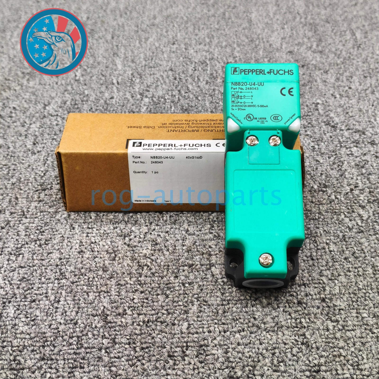 New In Box For PEPPERL + FUCHS NBB20-U4-UU Inductive Sensor STOCK Free Shipping