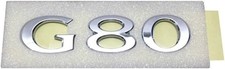 Genuine Oem Rear Trunk Emblem G80 Logo 86310b1500 For Genesis G80 2015-2018 Genuine Oem Rear Trunk Emblem G80 Logo 86310b1500 For Genesis G80 2015-2018