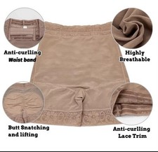 Fajas Colombianas Levanta Cola Women Butt-Lifter Shapewear Shorts Push Up Panty