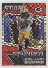 2021 Panini Rookies & Stars Star Studded Red Plaid Davante Adams #SS-7 vf1