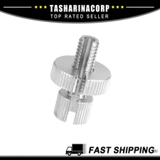 Piece of 1 M8 Brake Clutch Cable Line Adjuster Screw for Scooter Silver Tone