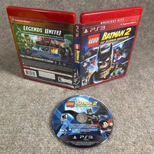LEGO Batman 2 Playstation PS3 Greatest Hits Game DC Super Heroes Adult Owned!