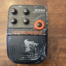 Zoom Driver 5000 Distortion Overdrive Rare Vintage Guitar Effect Pedal MIJ Japan