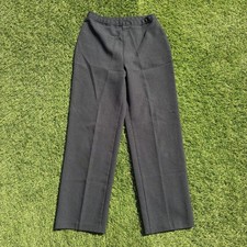 Vintage Levi's Black Straight Leg Trousers 27x30