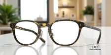 OLIVER PEOPLES OV5219FM 1571 Fairmont f Vintage Dtbk Clear 45mm Men's Eyeglasses