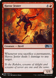 Havoc Jester 149/274 The List