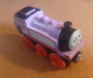 2003 THOMAS THE TRAIN WOODEN ROSIE ENGINE NAME ON CHASSIS 07149