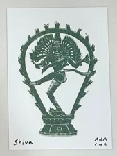 Anastasia Inciardi "Shiva"  Mini Print