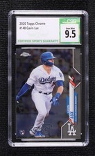 2020 Topps Chrome Gavin Lux (Batting) #148 CSG 9.5 Gem Mint 0c54