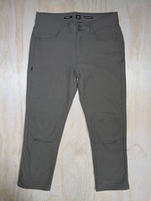 prAna Women's Size 10 Halle Pant II Straight Fit Olive Green ReZion Hiking