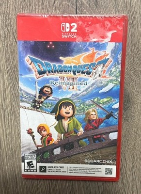 Dragon Quest VII Reimagined (Game-Key Card) - Nintendo Switch 2 NEW SEALED
