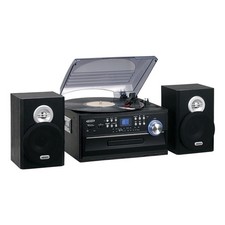 Jensen Shelf Stereo System with Turntable, CD, AM/FM Radio Cassette Player