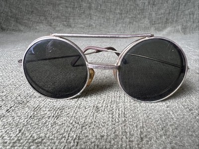 Sonnenbrille Vintage klappbare Sonnenschirme, Steampunk, Requisite, beschädigter Arm E233