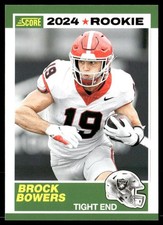 Brock Bowers 2024 Score 35th Anniversary Rookies #10 Las Vegas Raiders