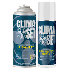 ClimaSet R134a: kit ricarica automatica climatizzatori, varianti