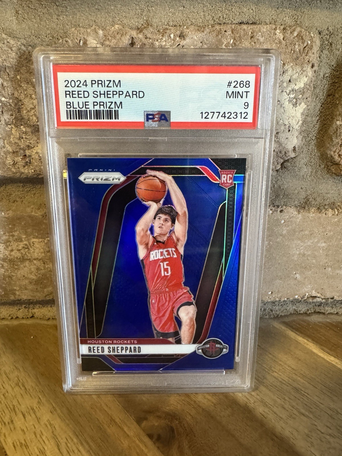 2024-25 Panini Prizm - Reed Sheppard #268 Blue Prizm /199 (RC)