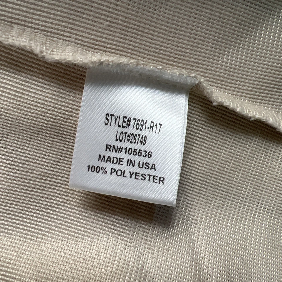 Chaleco marca Slinky talla 1X cárdigan abierto de piel sintética marfil sin mangas boho Foto 4 de 4