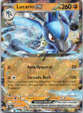Lucario ex - Prismatic Evolutions (NM) Holo 51/131 Fighting Stage 1