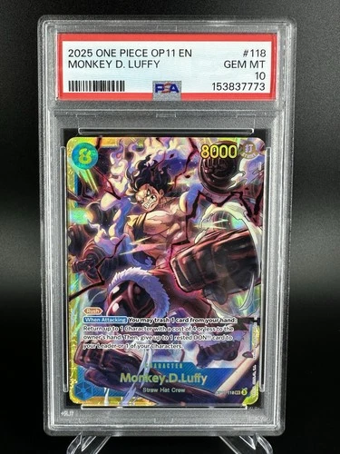 Luffy -118 2025 Luffy -118 #OP11-118 Secret Rare