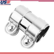2 Inch Exhaust Clamp Stainless Steel Muffler Clamp Universal Butt Joint Band E 2 Inch Exhaust Clamp Stainless Steel Muffler Clamp Universal Butt Joint Band E