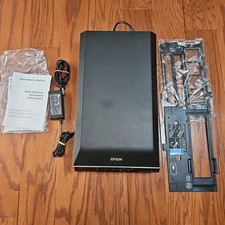 EPSON Perfection V600 Photo  Document Scanner w Power Supply TESTED WORKS