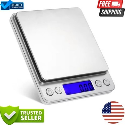 3000g x 0.1g Digital Kitchen Scale LCD Jewelry Food Gram Balance Accurate