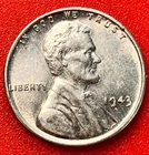 1943-P Lincoln Wheat Cent Penny GEM BU From an Original Bank Roll